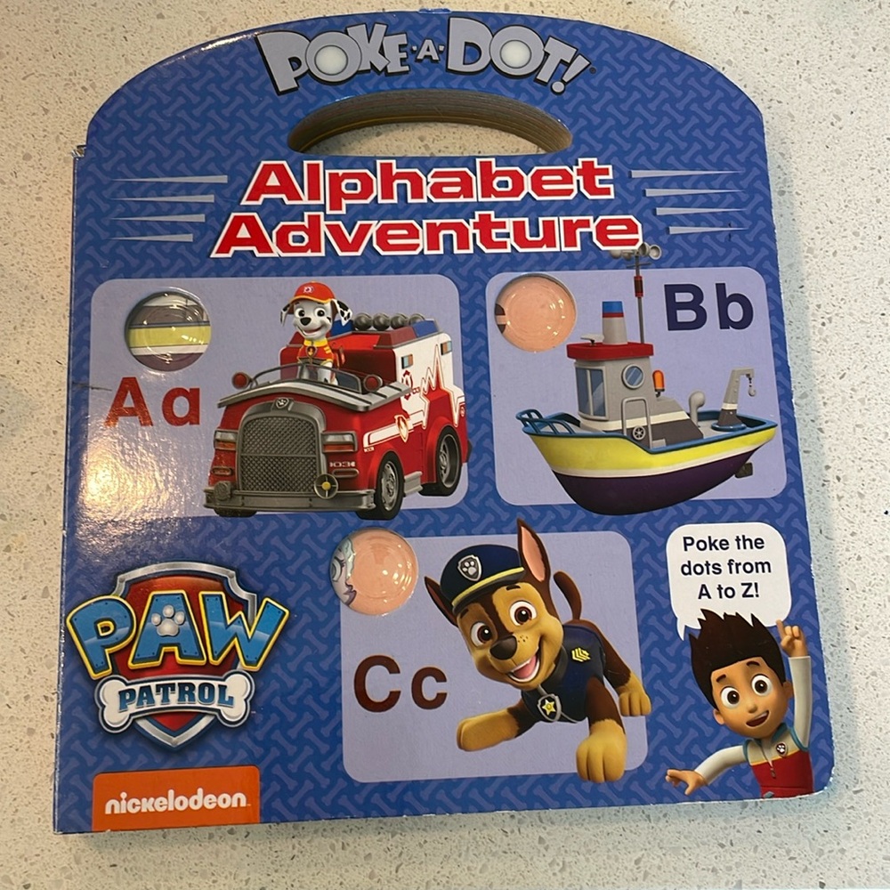 Poke a dot alphabet adventure